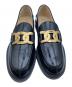中古・古着 TOD'S (トッズ) オックスフォード ケイトレザーローファー ブラック サイズ:37：35000円
