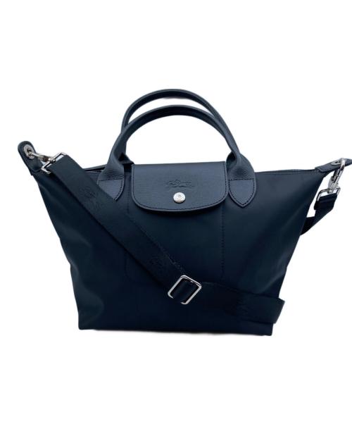 LONGCHAMP（ロンシャン）LONGCHAMP (ロンシャン) ル プリアージュ ネオ 2WAYバッグ ブラックの古着・服飾アイテム