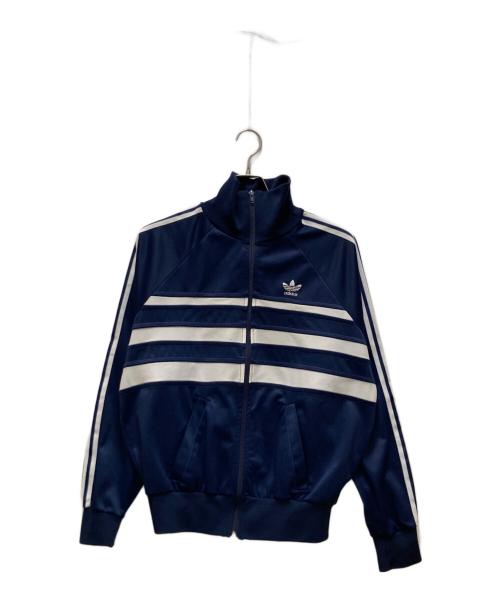 adidas（アディダス）adidas (アディダス) 70sヴィンテージトラックジャケット ネイビー サイズ:100の古着・服飾アイテム