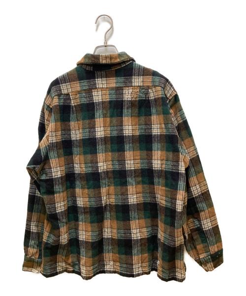 PENDLETON（ペンドルトン）PENDLETON (ペンドルトン) ヴィンテージチェックボードシャツ ブラウン×ブラック サイズ:XLの古着・服飾アイテム