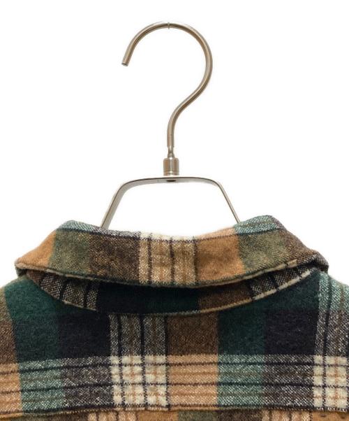 PENDLETON（ペンドルトン）PENDLETON (ペンドルトン) ヴィンテージチェックボードシャツ ブラウン×ブラック サイズ:XLの古着・服飾アイテム