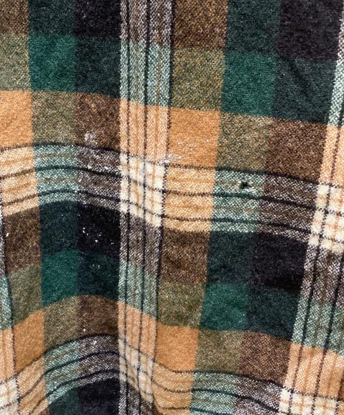 PENDLETON（ペンドルトン）PENDLETON (ペンドルトン) ヴィンテージチェックボードシャツ ブラウン×ブラック サイズ:XLの古着・服飾アイテム
