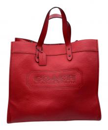 COACH（コーチ）の古着「フィールド トート 40」｜レッド