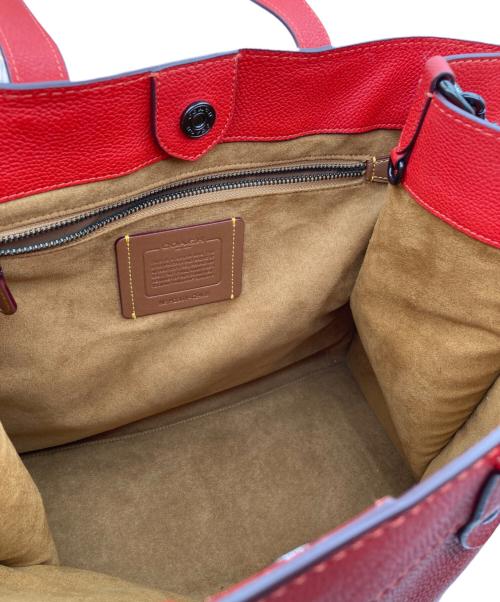 COACH（コーチ）COACH (コーチ) フィールド トート 40 レッドの古着・服飾アイテム