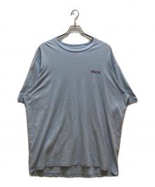 SUPREME（シュプリーム）の古着「ウォッシュドスクリプトTシャツ」｜ブルー