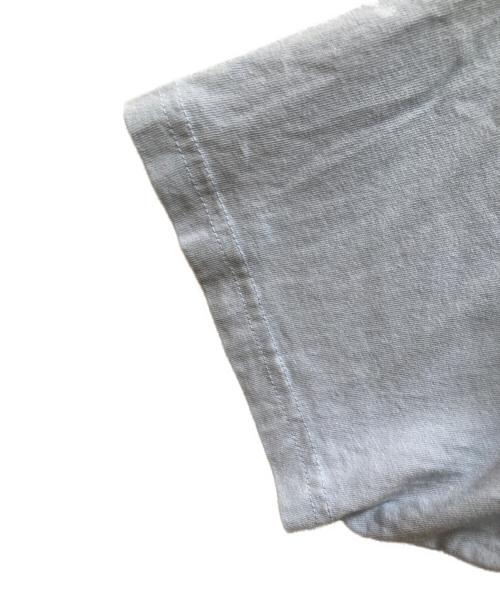 SUPREME（シュプリーム）Supreme (シュプリーム) ウォッシュドスクリプトTシャツ ブルー サイズ:XLの古着・服飾アイテム