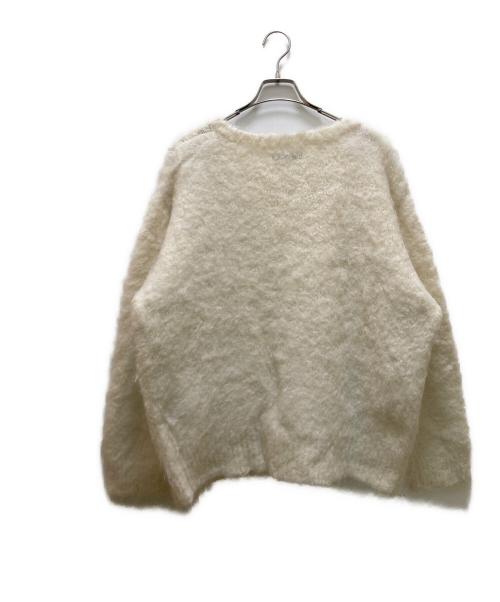 polaura（ポロ―ラ）polaura (ポロ―ラ) オーバーサイズカーディガン ホワイト サイズ:freeの古着・服飾アイテム