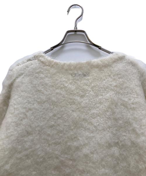 polaura（ポロ―ラ）polaura (ポロ―ラ) オーバーサイズカーディガン ホワイト サイズ:freeの古着・服飾アイテム