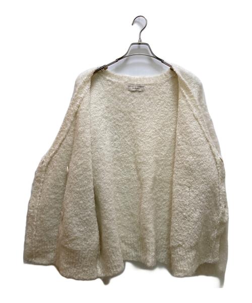 polaura（ポロ―ラ）polaura (ポロ―ラ) オーバーサイズカーディガン ホワイト サイズ:freeの古着・服飾アイテム