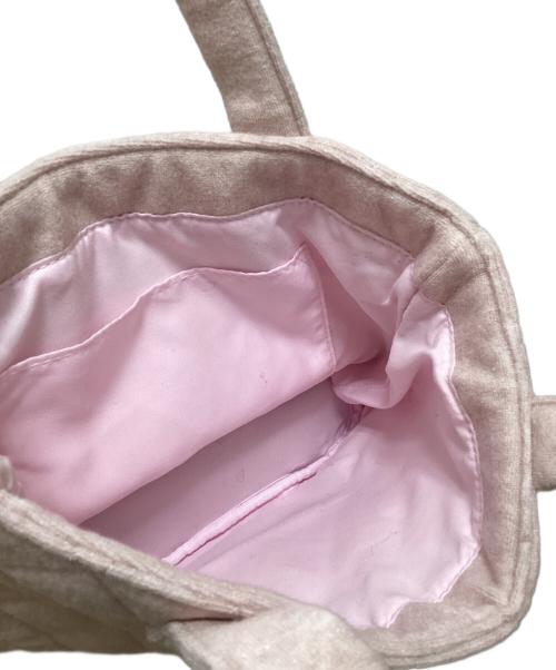 HER LIP TO（ハーリップトゥ）Her lip to (ハーリップトゥ) Diamond Quilted Tote Bag ピンクの古着・服飾アイテム