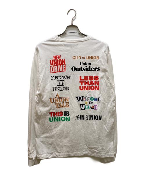 UNION（ユニオン）UNION (ユニオン) FILMS LS TEE ホワイト サイズ:SIZE3 未使用品の古着・服飾アイテム