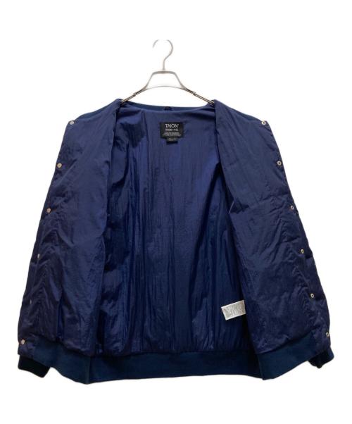 TAION（タイオン）TAION (タイオン) スポーツクラシックダウンスタジアムジャンパー ネイビー サイズ:Lの古着・服飾アイテム