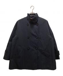 journal standard L'essage（ジャーナルスタンダード レサージュ）の古着「NALYAスタンドショートコート」｜グレー