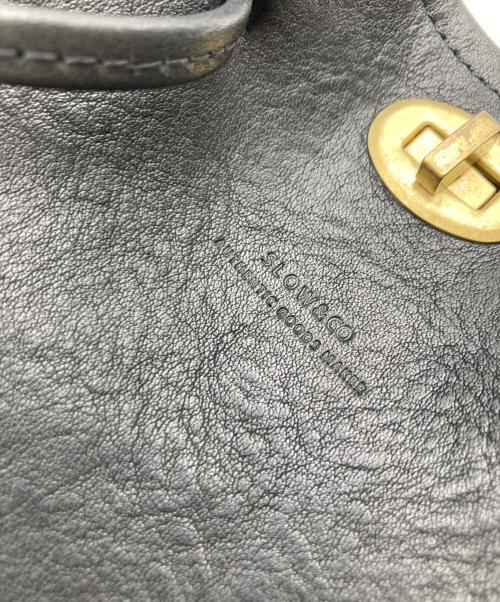 SLOW&CO（スロウアンドコー）SLOW&CO (スロウアンドコー) Bono Twist Bon Sac Tote-S ブラックの古着・服飾アイテム