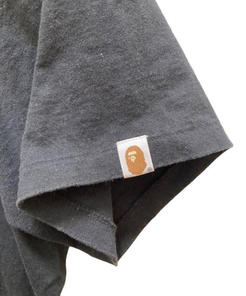 A BATHING APE（アベイシングエイプ）A BATHING APE (アベイシングエイプ) レインボーロゴプリントTシャツ ブラック サイズ:Ⅼの古着・服飾アイテム