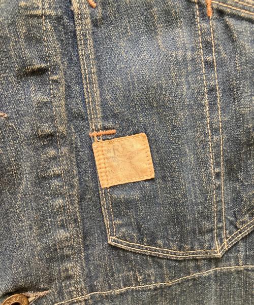 RRL（ダブルアールエル）RRL (ダブルアールエル) ヴィンテージ加工デニムカバーオール インディゴ サイズ:表記無しの古着・服飾アイテム