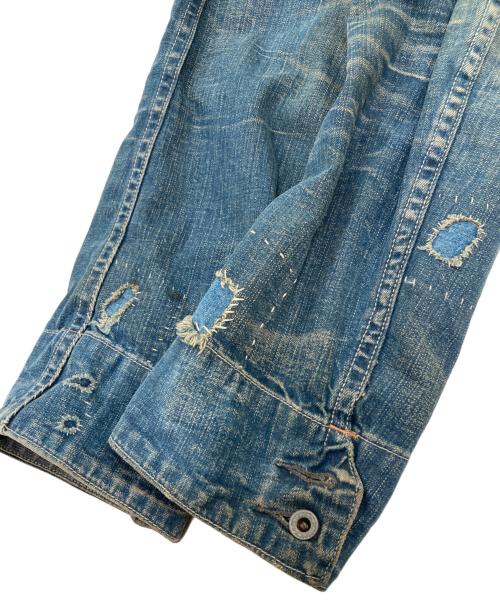 RRL（ダブルアールエル）RRL (ダブルアールエル) ヴィンテージ加工デニムカバーオール インディゴ サイズ:表記無しの古着・服飾アイテム