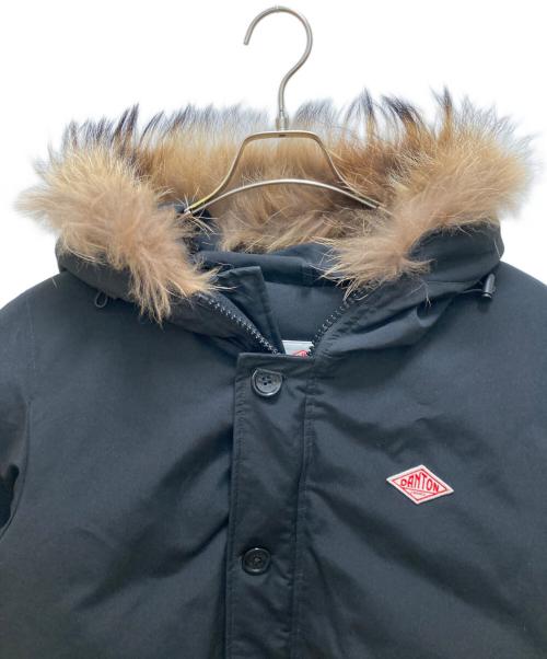DANTON（ダントン）DANTON (ダントン) ファー付ダウンジャケット ブラック サイズ:40の古着・服飾アイテム