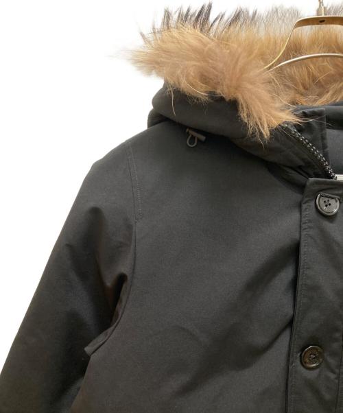 DANTON（ダントン）DANTON (ダントン) ファー付ダウンジャケット ブラック サイズ:40の古着・服飾アイテム