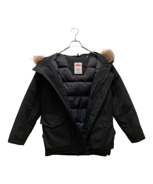 DANTON（ダントン）DANTON (ダントン) ファー付ダウンジャケット ブラック サイズ:40の古着・服飾アイテム