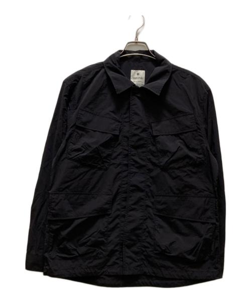 Snow peak（スノーピーク）snow peak (スノーピーク) URBAN RESEARCH DOORS (アーバンリサーチドアーズ) 別注Nylon Tussah Blouson ブラック サイズ:M 未使用品の古着・服飾アイテム