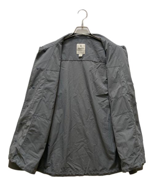 Snow peak（スノーピーク）snow peak (スノーピーク) URBAN RESEARCH DOORS (アーバンリサーチドアーズ) 別注Nylon Tussah Blouson グレー サイズ:Sの古着・服飾アイテム