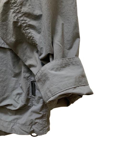 Snow peak（スノーピーク）snow peak (スノーピーク) URBAN RESEARCH DOORS (アーバンリサーチドアーズ) 別注Nylon Tussah Blouson グレー サイズ:Sの古着・服飾アイテム