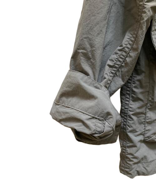 Snow peak（スノーピーク）snow peak (スノーピーク) URBAN RESEARCH DOORS (アーバンリサーチドアーズ) 別注Nylon Tussah Blouson グレー サイズ:Sの古着・服飾アイテム