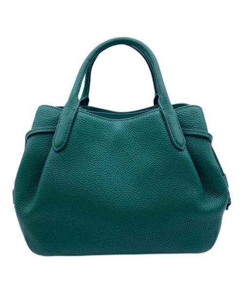 Kate Spade（ケイトスペード）Kate Spade (ケイトスペード) ダンプリング スモール サッチェル 2WAYハンドバッグ グリーンの古着・服飾アイテム