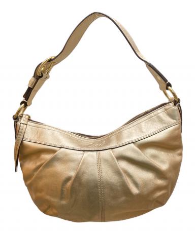 中古・古着通販】COACH (コーチ) ハーフムーン レザーワンショルダー