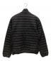 LACOSTE (ラコステ) リブニットスタンドカラーダウンジャケット ブラック サイズ:M：8000円