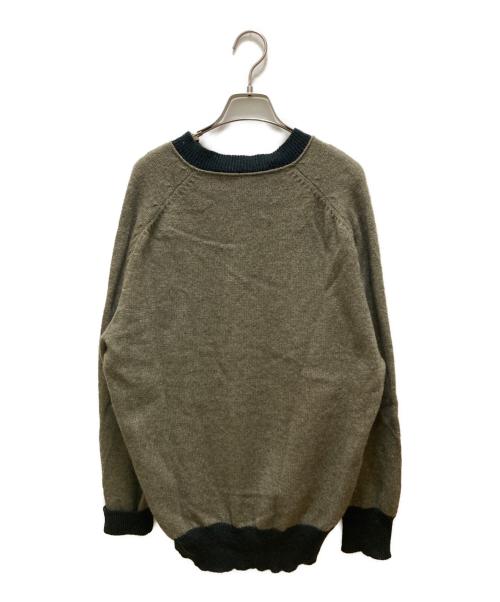 COMME des GARCONS HOMME（コムデギャルソン オム）COMME des GARCONS HOMME (コムデギャルソン オム) ヴィンテージヘンリーネックニット グリーン サイズ:不明の古着・服飾アイテム