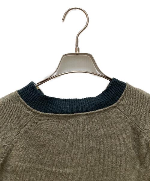COMME des GARCONS HOMME（コムデギャルソン オム）COMME des GARCONS HOMME (コムデギャルソン オム) ヴィンテージヘンリーネックニット グリーン サイズ:不明の古着・服飾アイテム