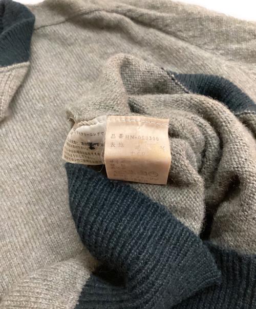 COMME des GARCONS HOMME（コムデギャルソン オム）COMME des GARCONS HOMME (コムデギャルソン オム) ヴィンテージヘンリーネックニット グリーン サイズ:不明の古着・服飾アイテム