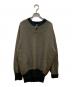 COMME des GARCONS HOMME（コムデギャルソン オム）の古着「ヴィンテージヘンリーネックニット」｜グリーン