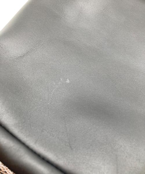 ITTI（イッチ）ITTI (イッチ) nano・universe (ナノ・ユニバース) 別注ドローストリングレザーショルダーバッグ ブラックの古着・服飾アイテム