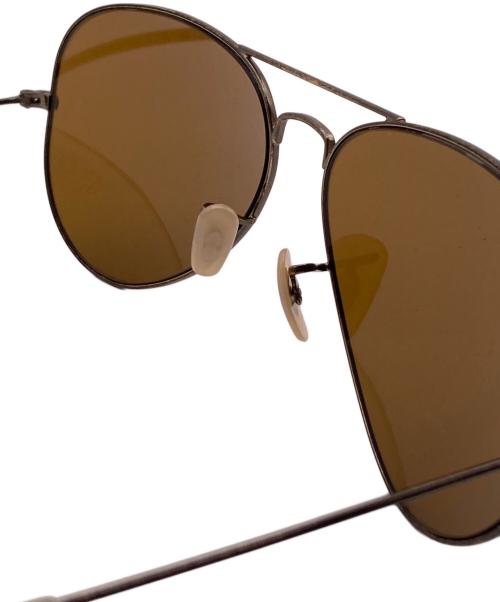 RAY-BAN（レイバン）RAY-BAN (レイバン) アビエーターサングラス ブラウン サイズ:62□14の古着・服飾アイテム
