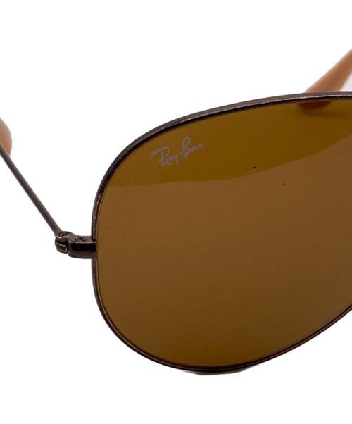 RAY-BAN（レイバン）RAY-BAN (レイバン) アビエーターサングラス ブラウン サイズ:62□14の古着・服飾アイテム