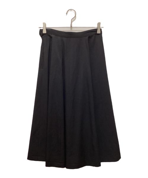 tricot COMME des GARCONS（トリココムデギャルソン）tricot COMME des GARCONS (トリココムデギャルソン) ウールフレアスカート ブラック サイズ:Mの古着・服飾アイテム