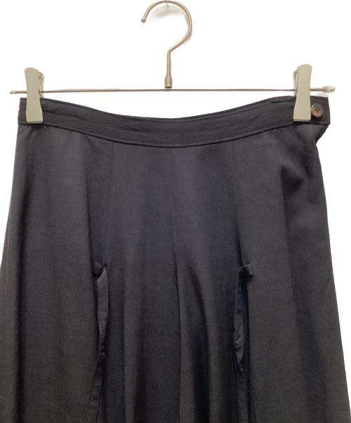 tricot COMME des GARCONS（トリココムデギャルソン）tricot COMME des GARCONS (トリココムデギャルソン) ウールフレアスカート ブラック サイズ:Mの古着・服飾アイテム