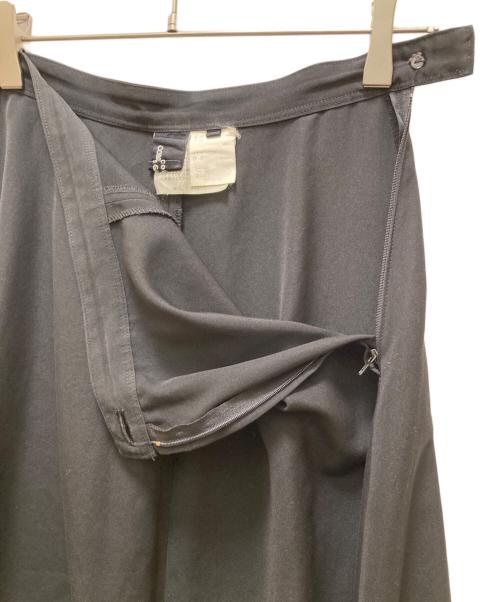 tricot COMME des GARCONS（トリココムデギャルソン）tricot COMME des GARCONS (トリココムデギャルソン) ポリエステルフレアスカート ブラック サイズ:Mの古着・服飾アイテム