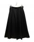 tricot COMME des GARCONS（トリココムデギャルソン）の古着「ポリエステルフレアスカート」｜ブラック