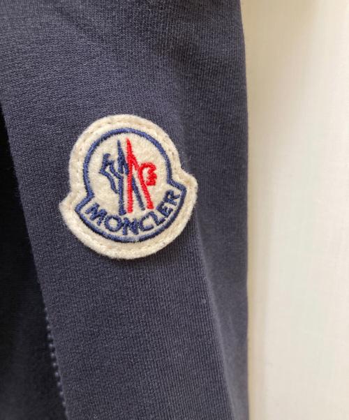 MONCLER（モンクレール）MONCLER (モンクレール) FELPA APERTA CON ジップパーカー ブラック サイズ:Mの古着・服飾アイテム