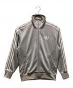 adidasアディダス）の古着「アディカラー クラシック ファイヤーバード ルーズ トラックトップ」｜グレー