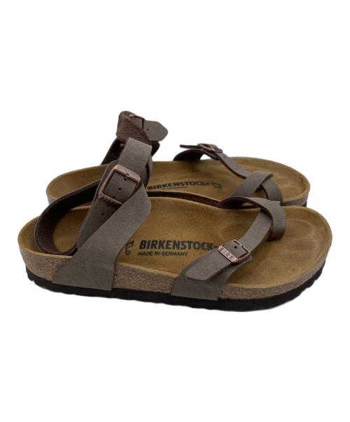 BIRKENSTOCK（ビルケンシュトック）BIRKENSTOCK (ビルケンシュトック) YARA アンクルストラップサンダル ベージュ サイズ:24の古着・服飾アイテム