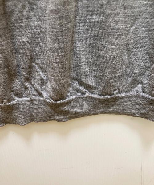JOHN SMEDLEY（ジョンスメドレー）JOHN SMEDLEY (ジョンスメドレー) タートルネックニット グレー サイズ:Ⅼの古着・服飾アイテム