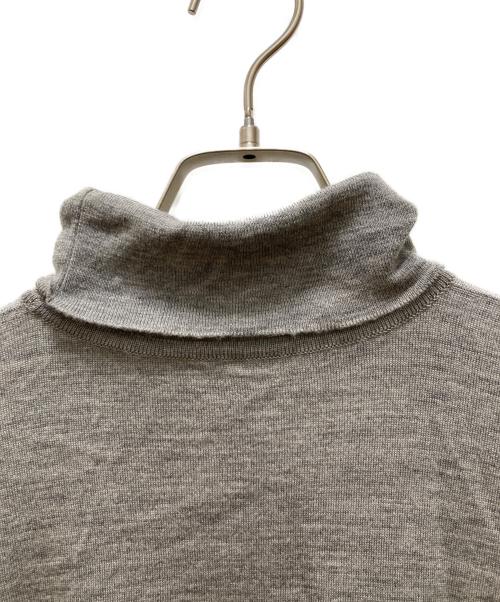 JOHN SMEDLEY（ジョンスメドレー）JOHN SMEDLEY (ジョンスメドレー) タートルネックニット グレー サイズ:Ⅼの古着・服飾アイテム