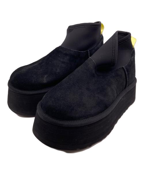 UGG（アグ）UGG (アグ) クラシック ミニ ディッパー ブーツ ブラック サイズ:25cmの古着・服飾アイテム