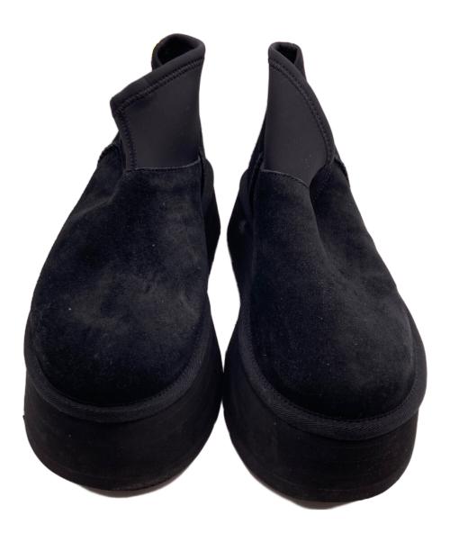 UGG（アグ）UGG (アグ) クラシック ミニ ディッパー ブーツ ブラック サイズ:25cmの古着・服飾アイテム