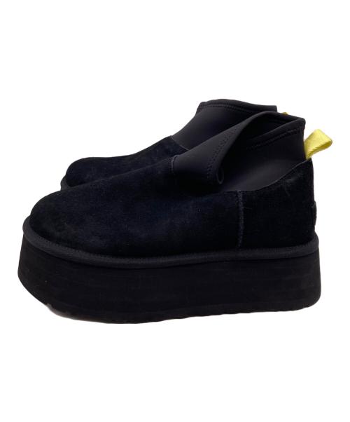 UGG（アグ）UGG (アグ) クラシック ミニ ディッパー ブーツ ブラック サイズ:25cmの古着・服飾アイテム